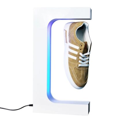 Magnetic Levitating Shoe Display Floating Sneaker Stand With Gorgeous LED Light